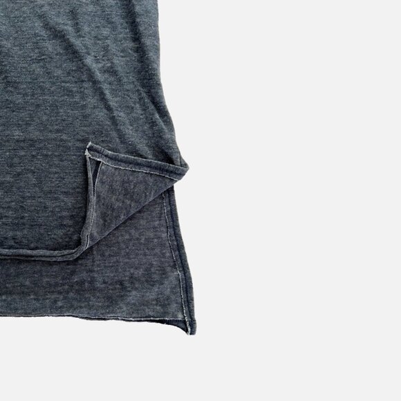 Free People OB1102104 Morgan Henley Top Smoke - Picture 6 of 7